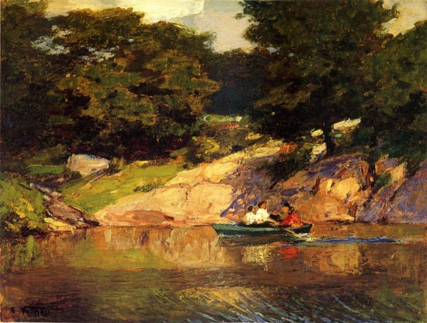 Boating in Central Park, c.1900-05